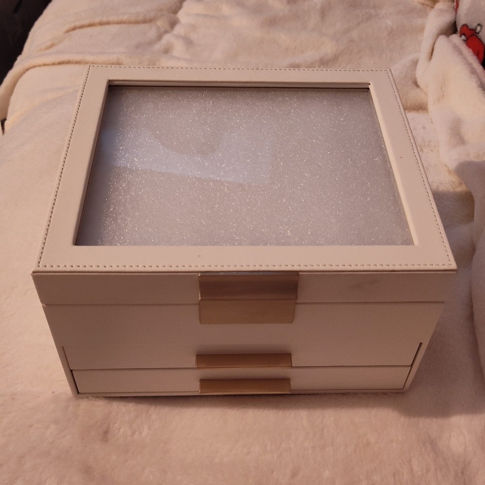 NEW! Songmics 3 Tier Jewelry Box